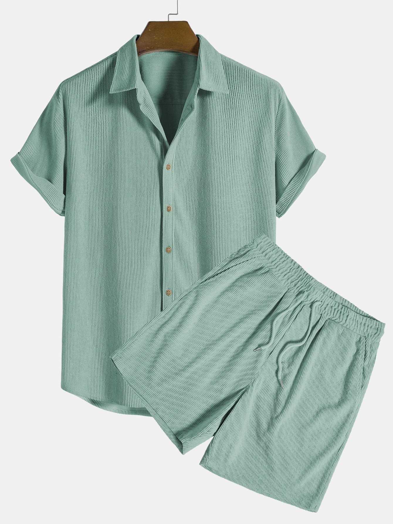 Kareem | Conjunto de polo y pantalones cortos con estilo para hombre