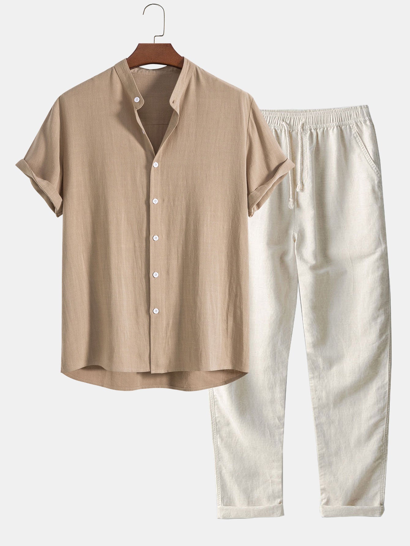 James | Conjunto de verano de lino para hombre