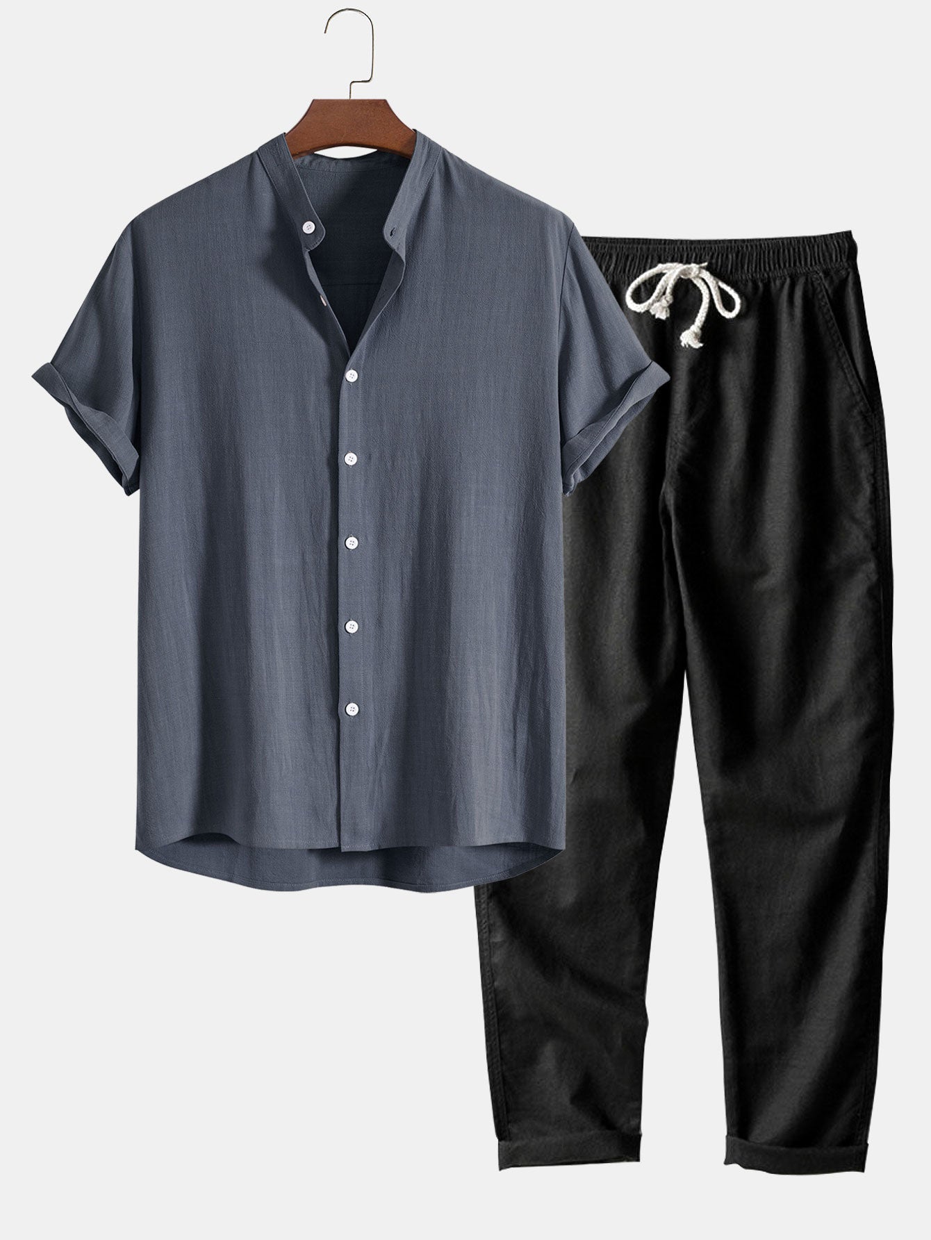 James | Conjunto de verano de lino para hombre