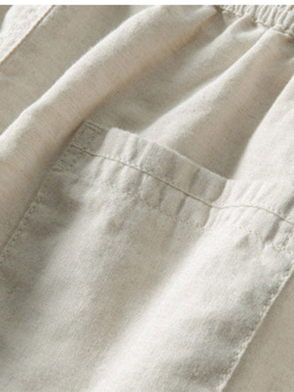 James | Conjunto de verano de lino para hombre