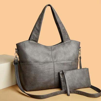 Gabbie – Elegante bolso estructurado con doble asa