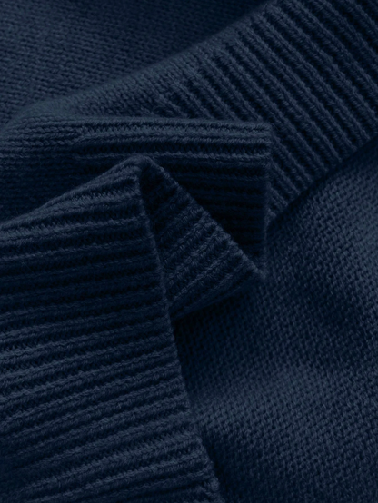 Céline | Elegante jersey de punto con cuello de encaje