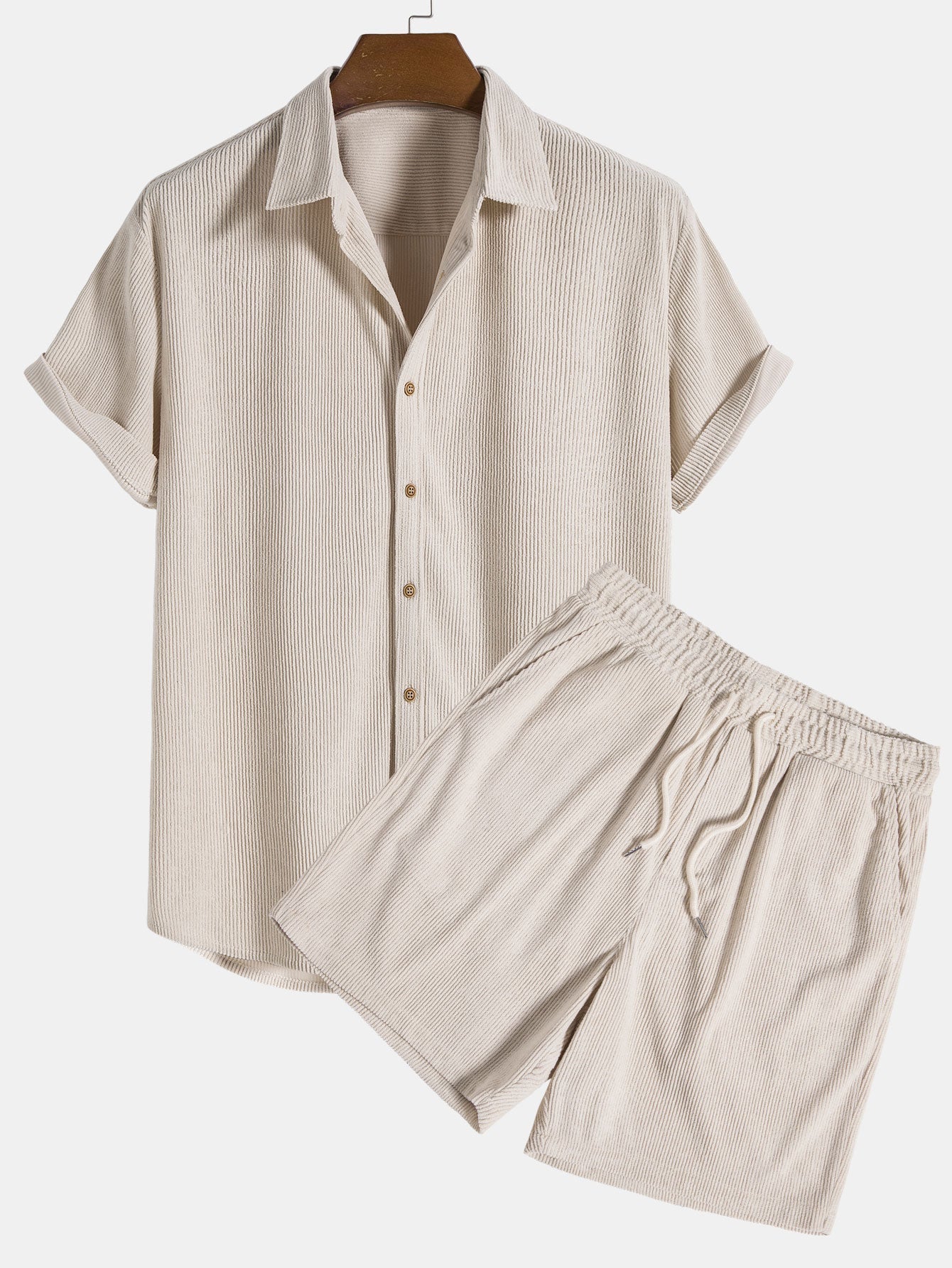 Kareem | Conjunto de polo y pantalones cortos con estilo para hombre