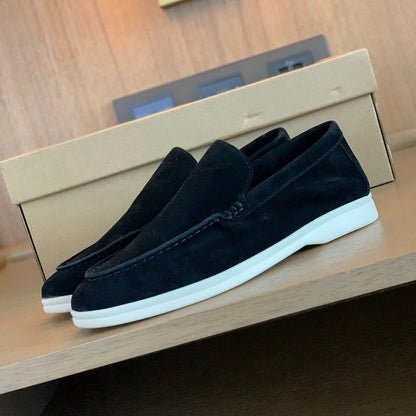 Donny | Mocasines cómodos de ante | Old Money Style para hombre