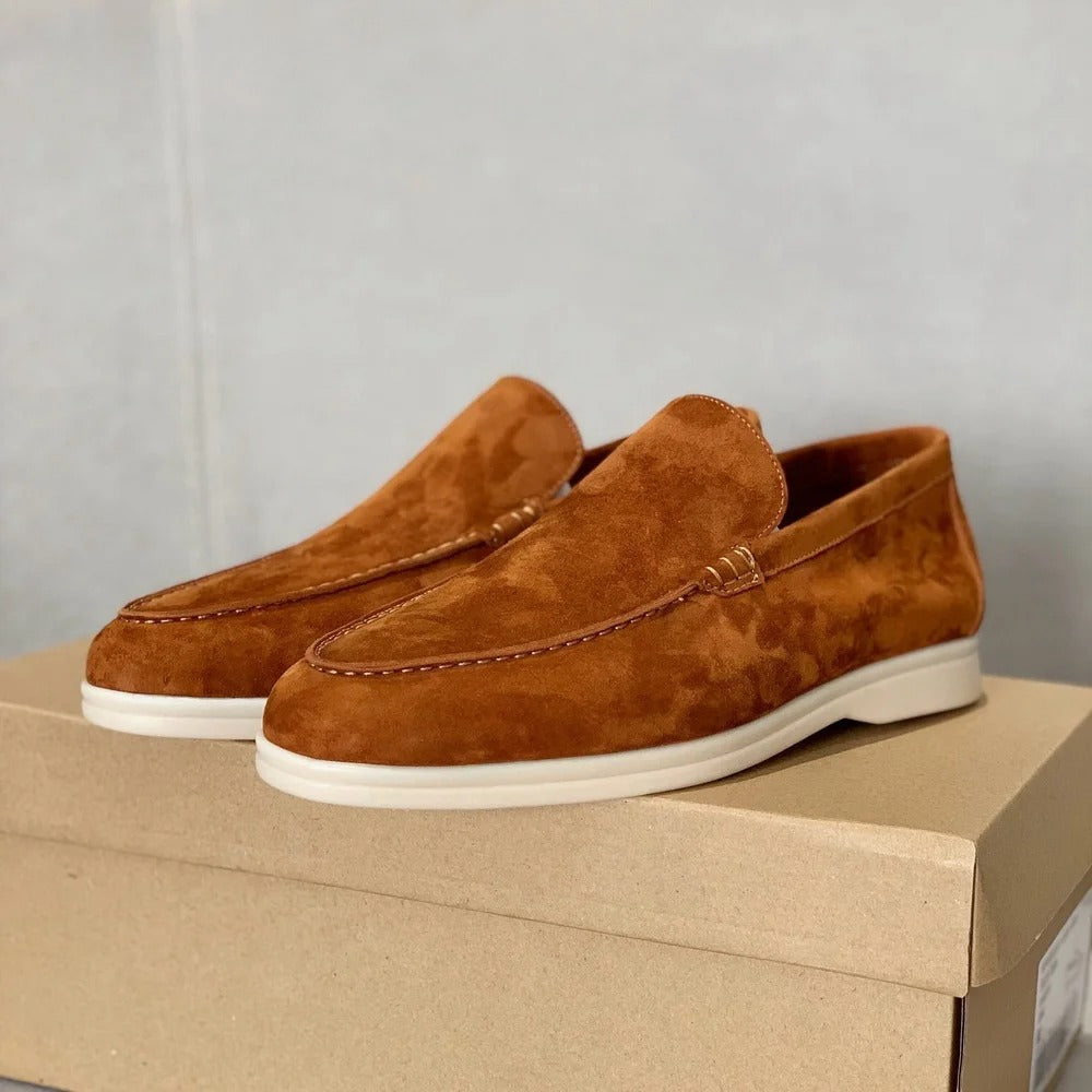 Donny | Mocasines cómodos de ante | Old Money Style para hombre