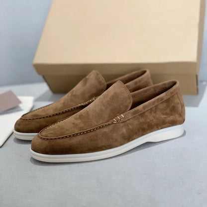 Donny | Mocasines cómodos de ante | Old Money Style para hombre