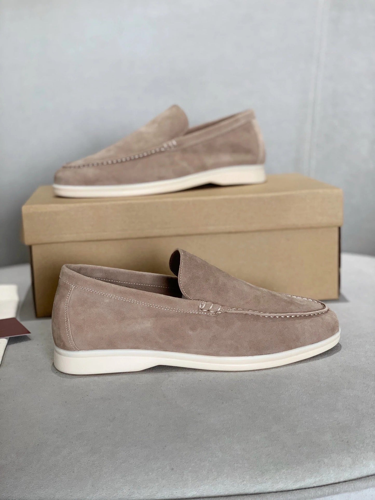 Donny | Mocasines cómodos de ante | Old Money Style para hombre