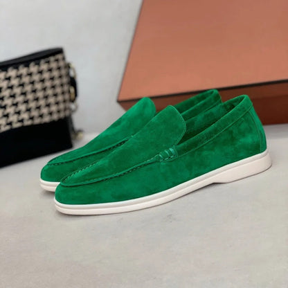 Donny | Mocasines cómodos de ante | Old Money Style para hombre